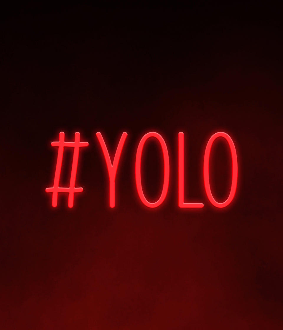 yolo sign red